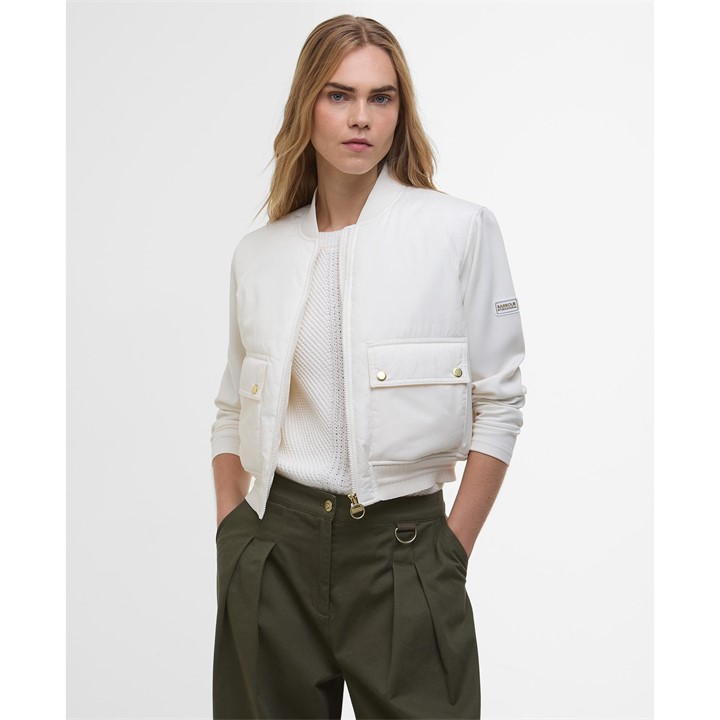 BARBOUR INTERNATIONAL EMERSON QUILTED BOMBER JACK