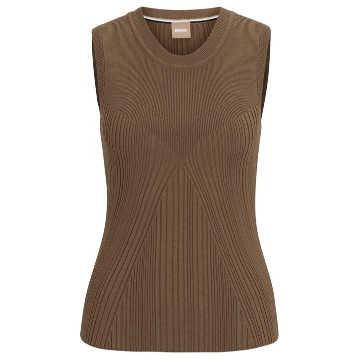 HUGO BOSS WOMEN'S FELISHIA LUXURIOUS VISCOSE BLEND TOP