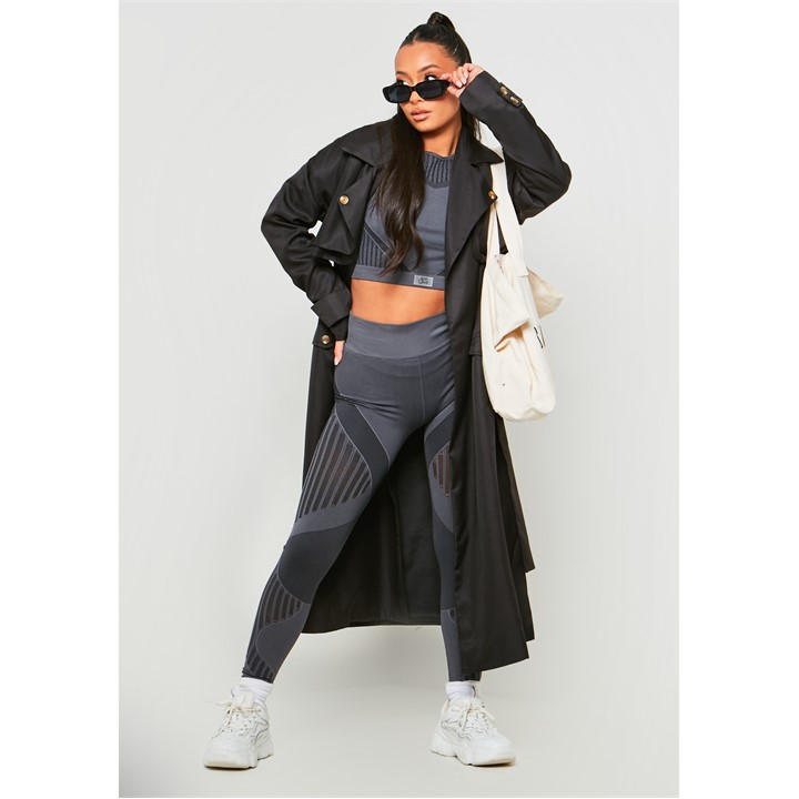 MISSY EMPIRE SPORT SEAMLESS LADDER DETAIL LEGGING