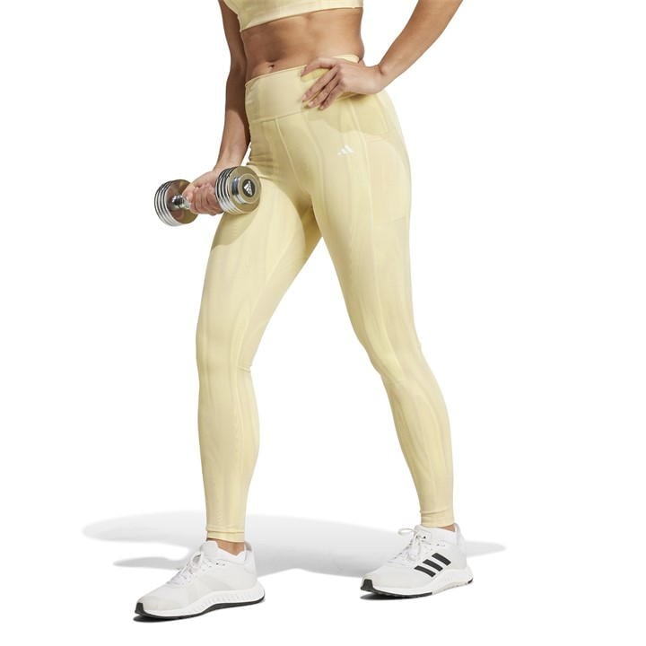 ADIDAS ORIGINALS OPTIME FULL-LENGTH PRINT LEGGINGS WOMEN