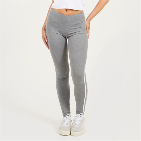 Brave Soul - Womens Grey Leggings with Side Stripe Detail