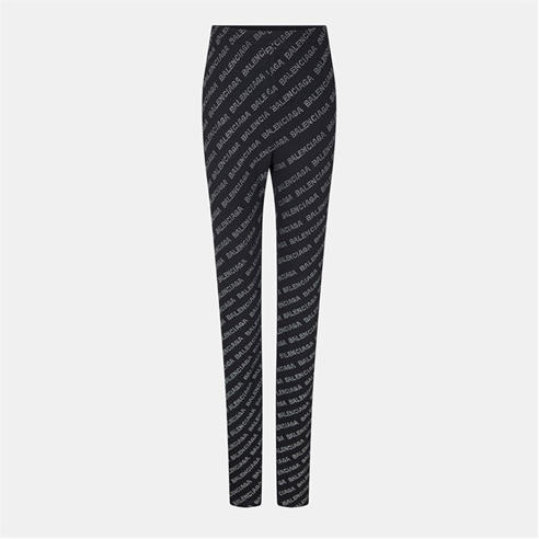 BALENCIAGA - Women's Black Stretch Leggings