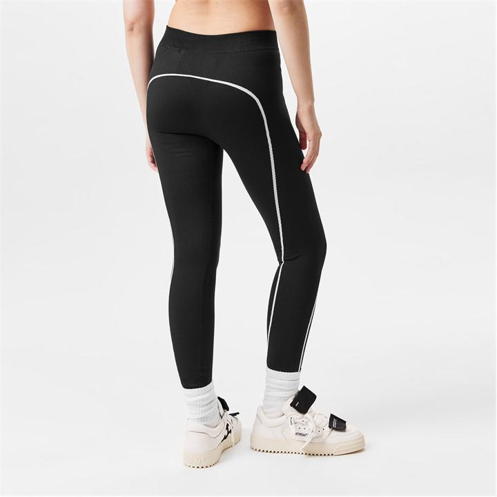 Black 1001 - OFF WHITE - Seamless Legging