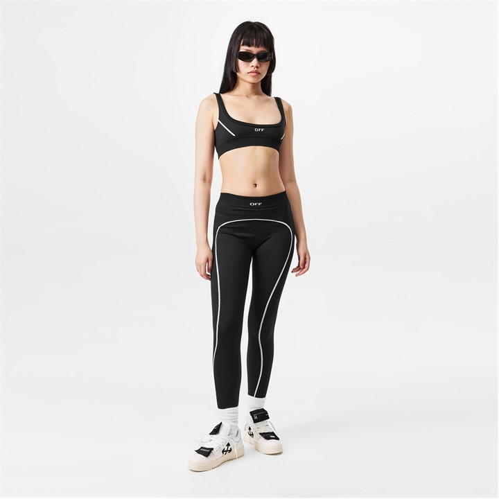 Black 1001 - OFF WHITE - Seamless Legging