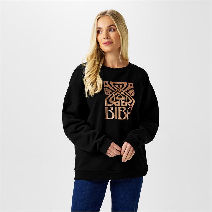 Biba Logo Crew Sweatshirt