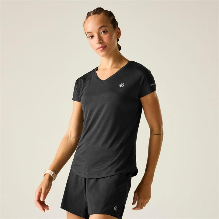 Dare 2b Fleur East Vigilant Performance T-shirt In Black