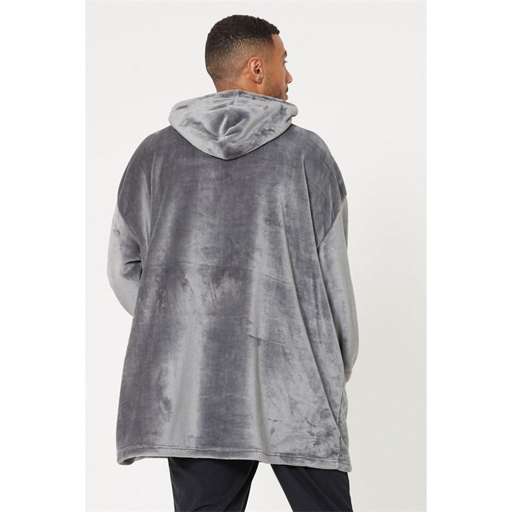 Studio Grey Hooded Blanket Fluffy Dressing Gowns House of Fraser