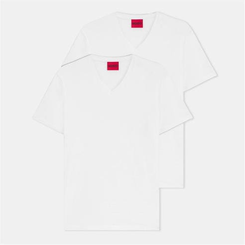 Hugo - Hugo Short Sleeve V Neck T Shirt