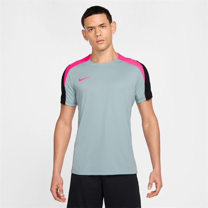 Nike Strike Men's Dri-fit Short-sleeve Global Football Top In Gray