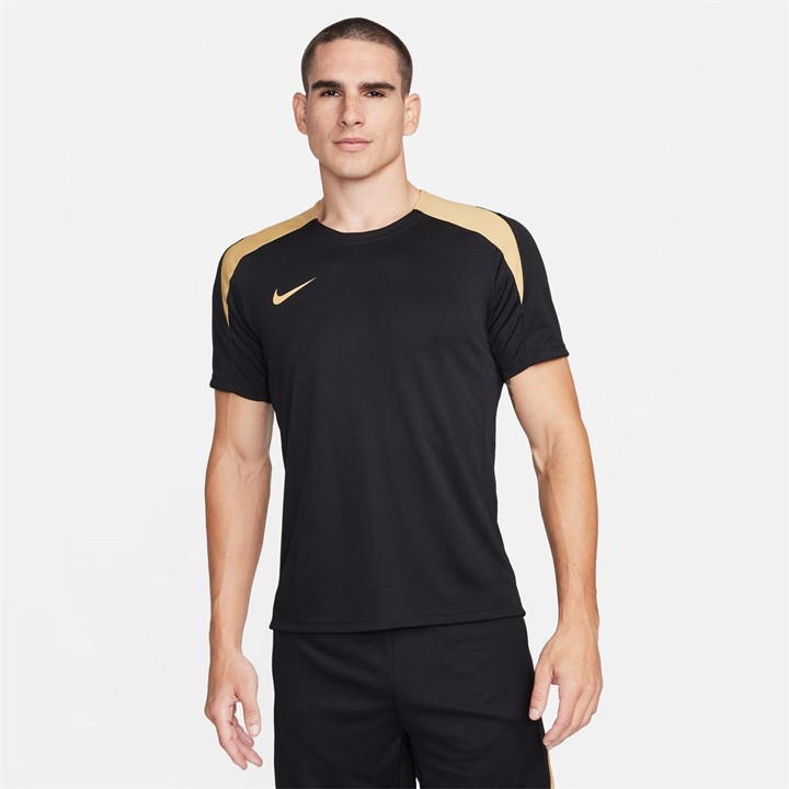 Nike Strike Men's Dri-fit Short-sleeve Global Football Top In Black
