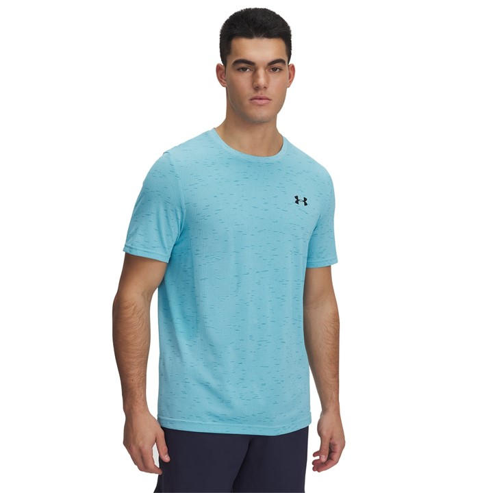 Under Armour Men's Blue Armour Ua Vanish Seamless Short Sleeve - Large