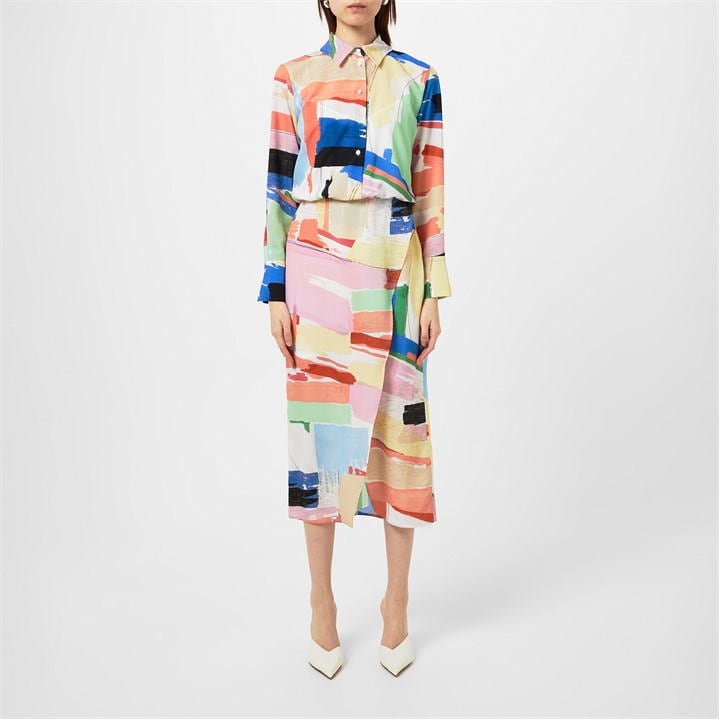 Marella Women's Losanna Midi Dress - Purple