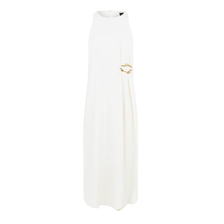 Marella Women's Battage Midi Dress - White