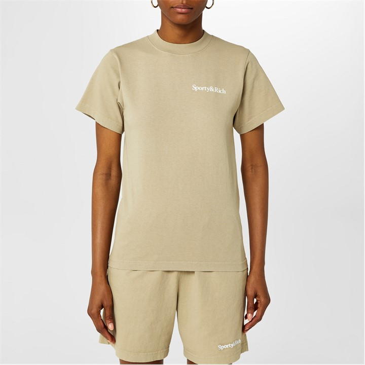 SPORTY AND RICH RINK MORE WATER T-SHIRT