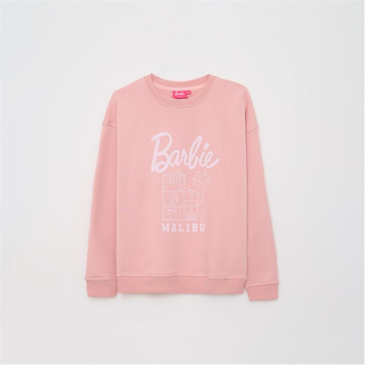 CHARACTER BARBIE MALIBU SWEATSHIRT PINK
