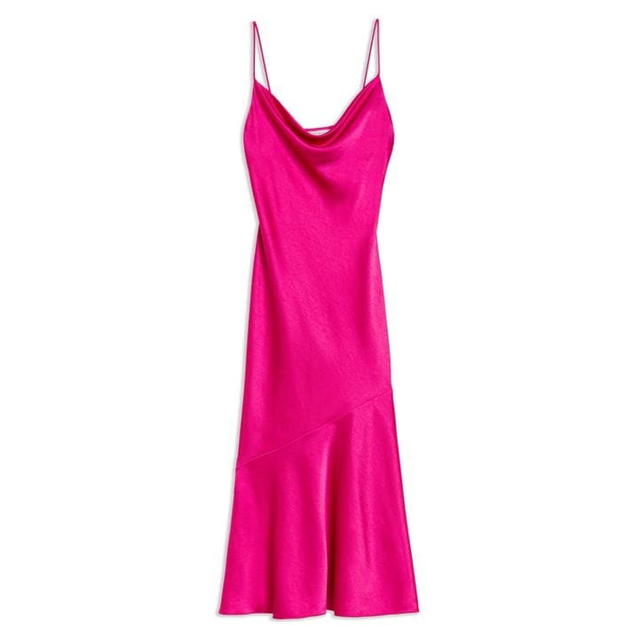 Ted Baker Women's Tunca Satin Midi Slip Dress - Pink