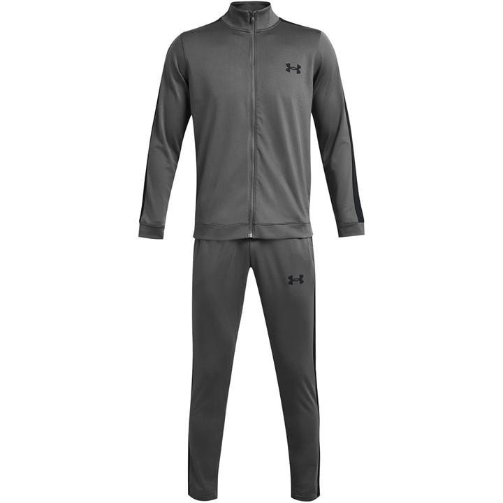 Under Armour Men's Grey Armour Ua Rival Knit Tracksuit Large
