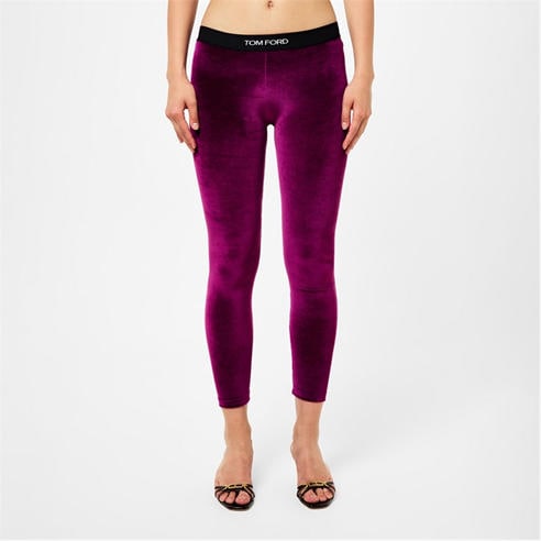 TOM FORD - Velour Signature Leggings