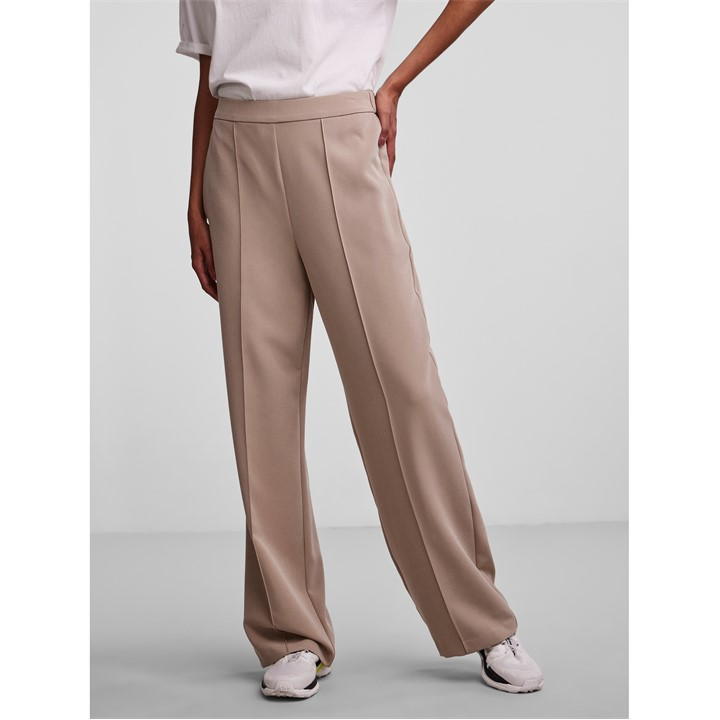 Pieces High Waisted Wide Trouser