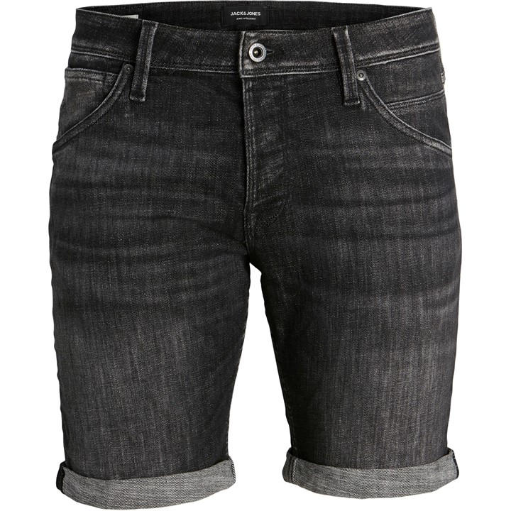 Jack and Jones Denim Shorts Mens Black Denim FRASERS