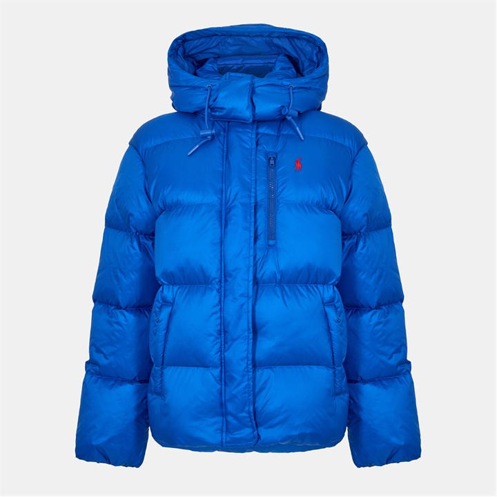 Polo Ralph Lauren Carly Puffer Jacket In Blue