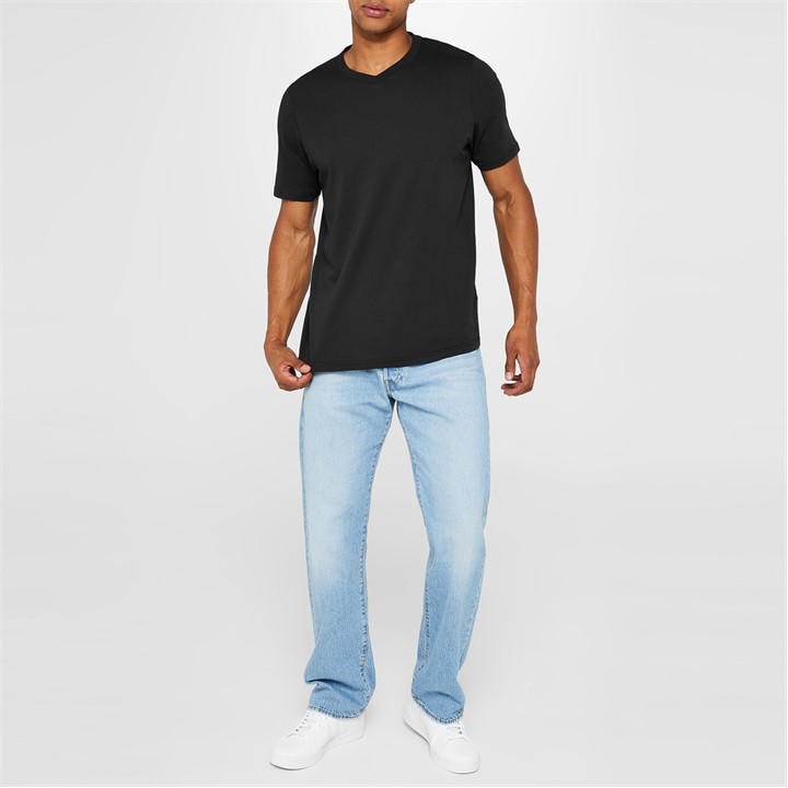 Donnay | Three Pack V Neck T Shirt Mens | Regular Fit T-Shirts | FRASERS