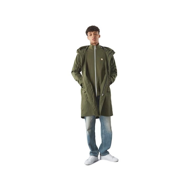 Khaki - Pretty Green - Walker Oversized Wonderwall Parka