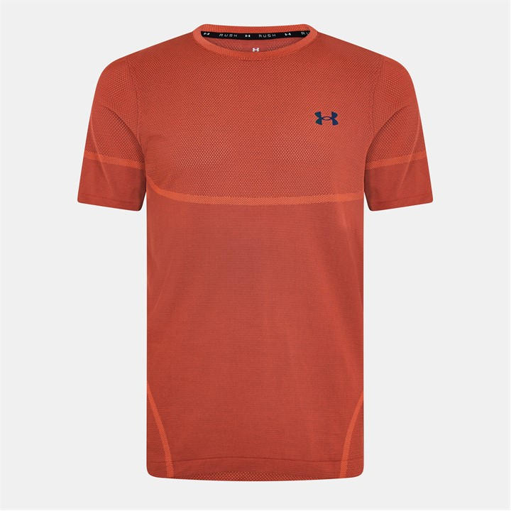 Under Armour Men's Red Armour Ua Vanish Elite Seamless Short Sleeve Medium