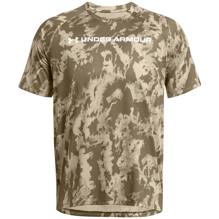 UNDER ARMOUR TECH ABC CAMO SS