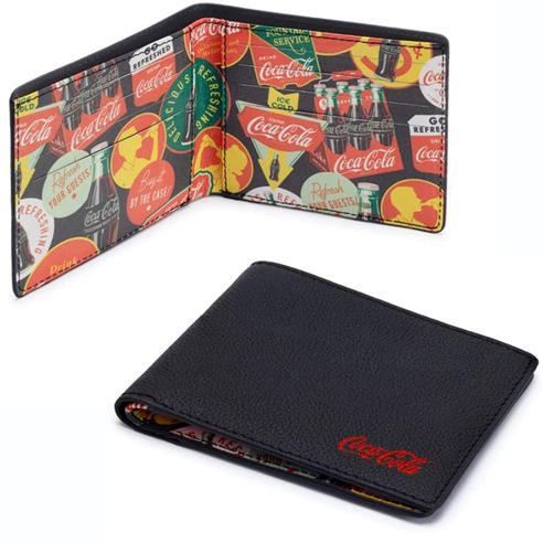 Coca Cola - Coca-Cola Officially Licensed Badges Leather Wallet Unisex