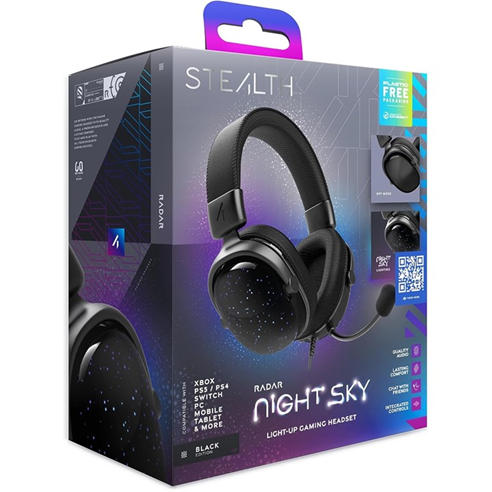 Stealth - RADAR Gaming Headset - Night Sky