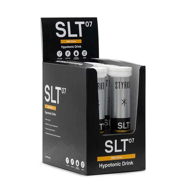 Styrkr Unisex Silver Lemon 1000 Mg Sodium Hydration Tablets Box Of 6