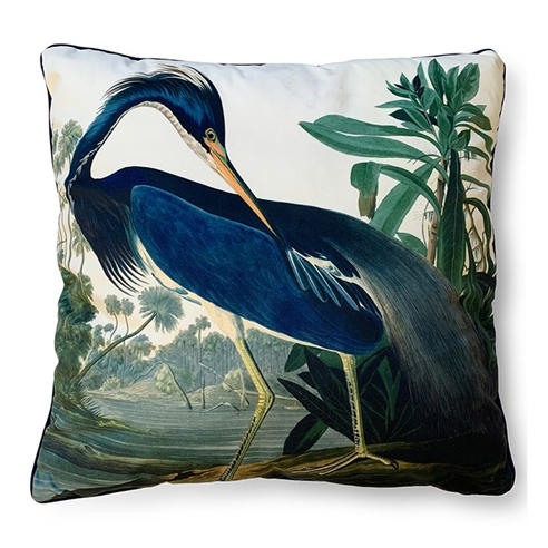The Art Group - John James Velvet Animal Print Scatter Cushion