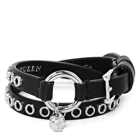 ALEXANDER MCQUEEN - Leather Wrap Bracelet