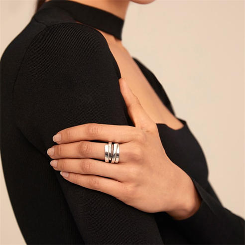 UNOde50 - UNOde50 Sterling Silver-Plated Ring