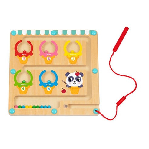 Tooky Toy - Magnetic Color & Number Maze