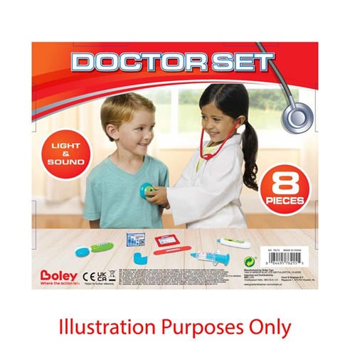 Mattel - Boley Doctor Set 8 pcs set