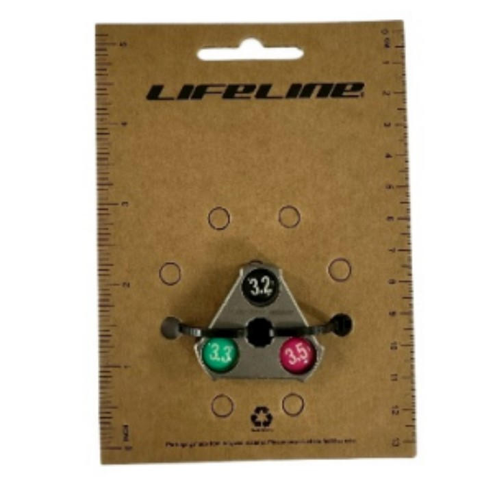 Lifeline Unisex Multi Adults Lifelin Spoke Wrench 61 Bike Tool