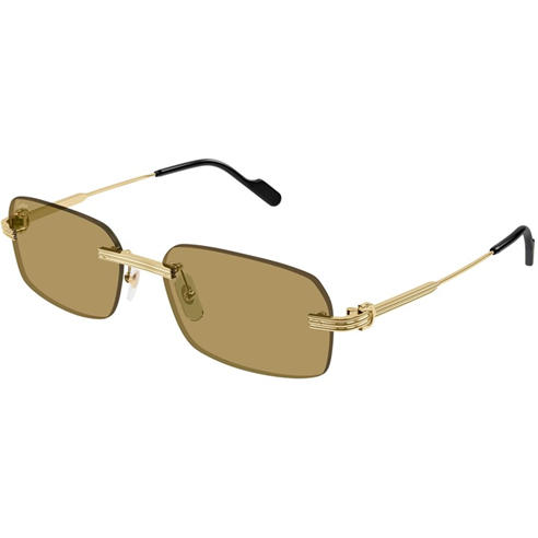 CARTIER - Cartier CT0271S Mens Rectangular Sunglasses