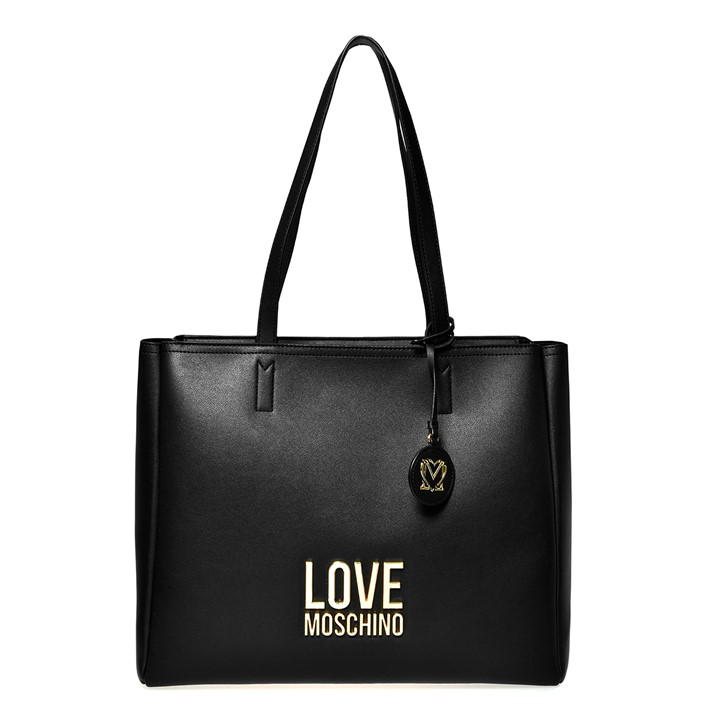 LOVE MOSCHINO ETTERING SHOPPER