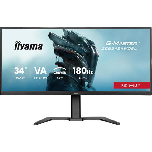 iiyama - G-Master GCB3484WQSU-B1 34 Inch 180Hz Curved Monitor