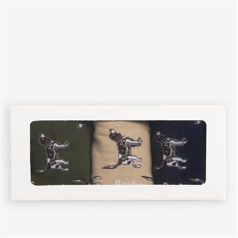 Barbour - Pointer Dog Socks Gift Box