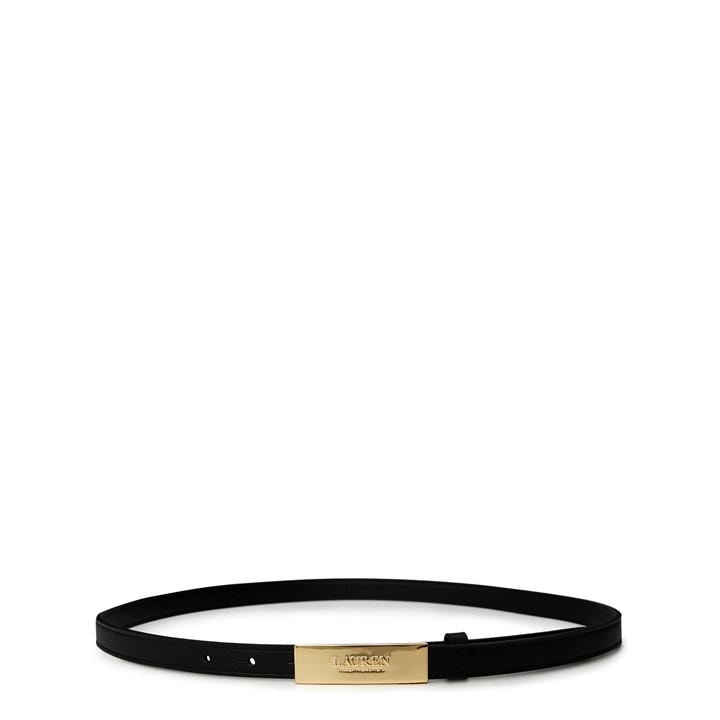 Polo Ralph Lauren Ogo Plaque Skinny Belt