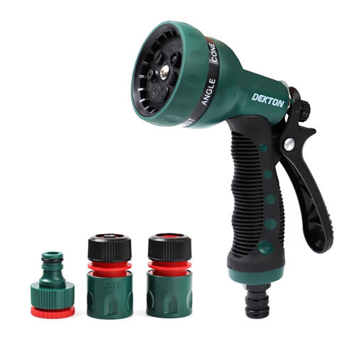 Dekton - 7 Function Spray Gun Kit With Hose Adapters