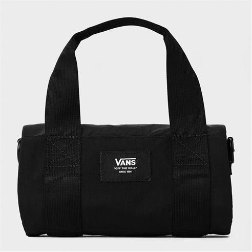 Vans - Adults Black Mini Barrel Bag