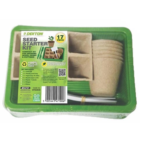 Dekton - 17 Piece Seed Starter Kit