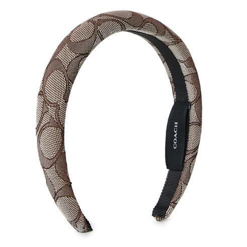 COACH - LEATHER HEABDAND