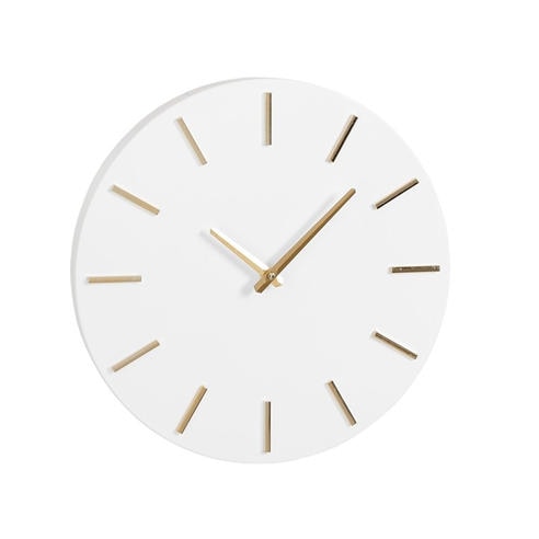 Mica - Brixen wall clock aluminium