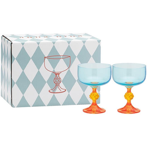 ANNA AND NINA - Anna Paradise Cocktail Glass Set of 2