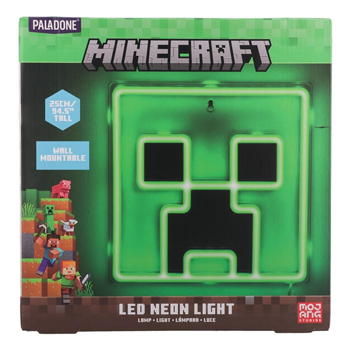 Paladone Products Ltd Unisex None Mc Creeper Neon Light 10